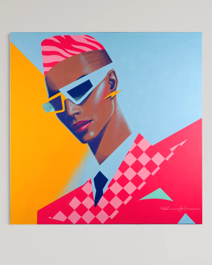 Sam – Original Pop Art Painting | Samy Halim